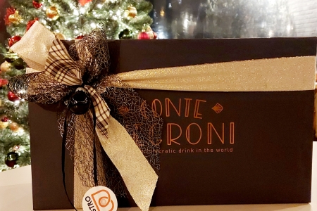 Conte Negroni gift box + 2 tumbler glazen